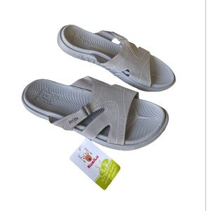 Kuailu Orthodic Women's Sandals in Light Gray Size 9.5 NWOT